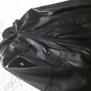 Marc Jacobs Leather Coat / Zip Up
